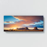 Arizona Sunrise Over Buttes 76