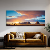 Arizona Sunrise Over Buttes 76