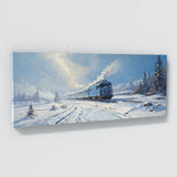 Train Snowy Tracks 19