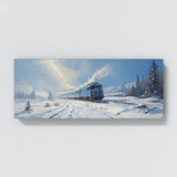 Train Snowy Tracks 19