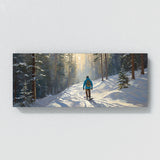 Snowboard Sunlit Snow Path 70