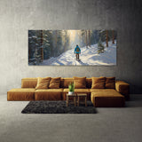 Snowboard Sunlit Snow Path 70