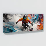 Snowboard Swirling Snow Symphony 122