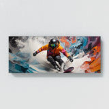 Snowboard Swirling Snow Symphony 122