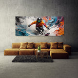 Snowboard Swirling Snow Symphony 122