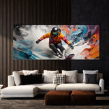 Snowboard Swirling Snow Symphony 122