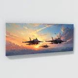 Military Sunset Formation 10