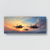 Military Sunset Formation 10