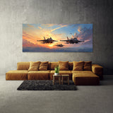 Military Sunset Formation 10