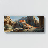 Gecko Ancient Lizard Throne 13