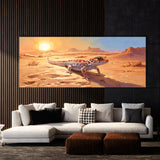 Gecko Sunset Sandscape 11