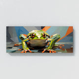 Frog Abstract Amphibian Geometry 96