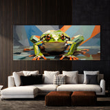 Frog Abstract Amphibian Geometry 96