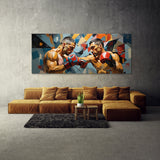 Boxing Abstract Ring 105