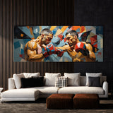 Boxing Abstract Ring 105