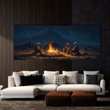 Western Starlit Campfire Moments 14