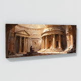 Roman Glowing Pantheon Interior 37