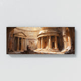 Roman Glowing Pantheon Interior 37
