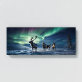 Reindeer Arctic Aurora Dance 69