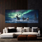 Reindeer Arctic Aurora Dance 69