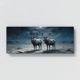 Reindeer Arctic Nightscape 58