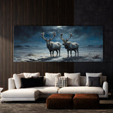 Reindeer Arctic Nightscape 58
