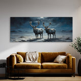 Reindeer Arctic Nightscape 58