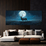 Reindeer Moonlit Antlers 10