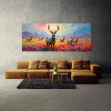 Reindeer Vibrant Meadow 61