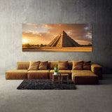 Mayan Sunset Pyramid Glow 64
