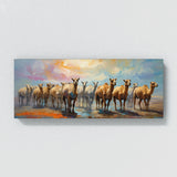 Llama Flowing Desert Journey 56