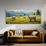 Llama In Meadow 45