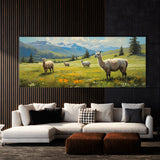 Llama In Meadow 45