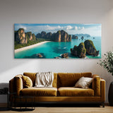 Thailand Turquoise Cliffside 78
