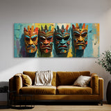 Tiki Mask Whimsy 45
