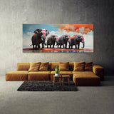 Thai Dreamy Elephants 196