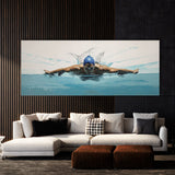 Swimmer Elegant Dive 86