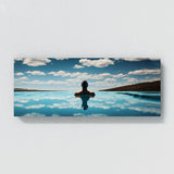 Swimmer Mirrored Realities 77
