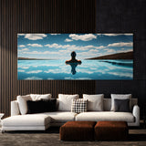 Swimmer Mirrored Realities 77
