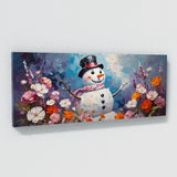 Snowman Floral Harmony 49