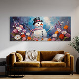 Snowman Floral Harmony 49