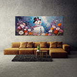 Snowman Floral Harmony 49