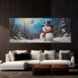 Snowman Impressionist Frosty 41