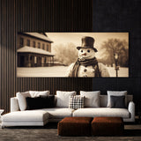 Snowman Retro Nostalgia 64