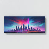 Skyline Futuristic Neon 94