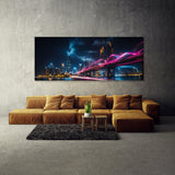 Skyline Vibrant Night Trails 70