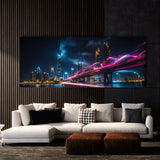 Skyline Vibrant Night Trails 70