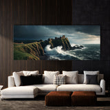 Scotland Stormy Cliff Waves 70