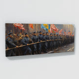 Policeman Steadfast Amidst Chaos 52