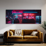 Newspaper Neon Nightstand Glow 72